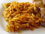 Cabbage Braised with Onions