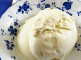 Homemade Honey-Sweetened Vanilla Ice Cream