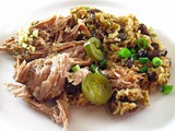 Slow Cooker Cuban-Style Pork Roast with Mojo Sauce