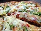 Homemade Vegetarian Pizza