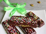 Date and nut chocolate bars – healthy, vegan, raw, no sugar energy bars