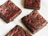 Flourless Cocoa Brownies (butterless and refined sugar free)