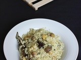 Mushroom Pulao Recipe – Easy Mushroom Rice Recipe