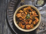 Kozhi Idicha Varuval / Shredded Chicken Stir-Fry