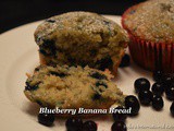 Blueberry Banana Muffins (Blueberry Banana Bread)