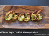 Caribbean Style Grilled Shrimp (Paleo)