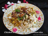 Chicken Dum Biryani with brown rice