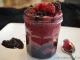 Mixed Berry ‘nice cream’ smoothie (Vegan, Paleo)