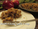 Quick and Easy Apple Crisp Recipe