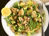 Tuna Salad with Chaat Masala || Mediterranean Tuna Salad with Chaat Masala (Paleo, Whole30, aip adaptable)