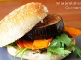 Burger aubergine [VeganMoFo - Day24]