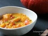 Curry de potimarron à la cacahuète [VeganMoFo - Day17]