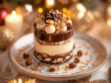 Entremet praliné de Noël