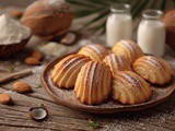 Madeleines vegan à la farine de coco