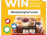 Win a Nutty Delights 5th Birthday Hamper