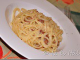 Pasta alla gricia (sajtos tészta pirított szalonnával)