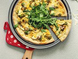  Bela  pizza sa brokolijem + Pepperoni pizza