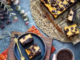 Čokoladni brauni sa bundevom/ Pumpkin Cheesecake Brownies