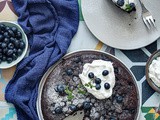 Čokoladni kolač sa borovnicama i maslinovim uljem / Chocolate Olive Oil Cake with Blueberries