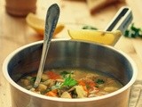 Pileća čorbica sa povrćem / Chicken soup