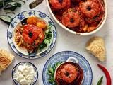 Punjeni paradajz / Greek Stuffed Tomatoes (Gemista/Yemista)
