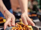 Rižoto alla Milanese i grilovani svinjski file sa aromatičnim puterom