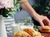 Skonsi (pogačice) sa sirom i slaninicom / Ham & Cheese Savory Scones