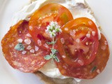 Easy Grilled Mini Pizzas With Edible Flowering Herbs