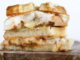 Parmesan-Crusted Lasagna Grilled Cheese Sandwich
