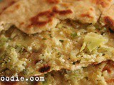 Cabbage and Peas Paratha