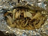 Mushrooms Grilled in Foil
