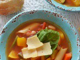 Summer Minestrone Soup ( and Food Club Gift Basket Giveaway worth $50)