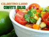 Tangy Cilantro Lime Confetti Salad