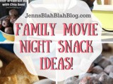 Family Movie Night Snack Ideas + Giveaway