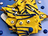 Quick & Easy Minions Recipe | Minions Pretzel Bark