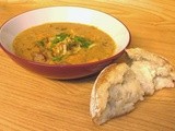 Beef, ale & cheese soup - hearty flavours