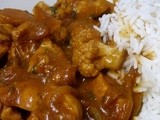 Chicken & Cauliflower Tandoori Curry