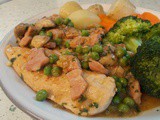 Chicken with mushrooms - the name belies the flavour