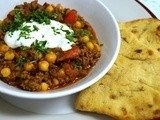 Chilli Marrakech with Lime & Chilli Yoghurt