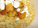 Roasted Butternut Squash & Goat's Cheese Risotto