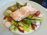 Salmon & Asparagus Salad