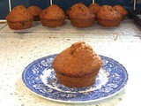 Weekend baking with your son : Spiced Apple Muffins