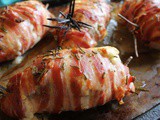 Chicken with herbs and pancetta