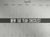 Finance Fridays – New Tax Year Checklist