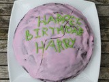 Harry Potter's Sticky Chocolate Birthday Cake