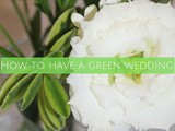 How to have a green wedding