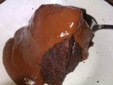 Microwave Chocolate Sponge Pudding - p is for...Pudding