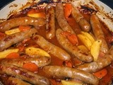 Sausage and apple casserole