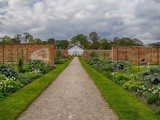 Walled Kitchen Garden at Clumber Park in April