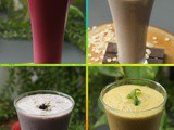4 Quick & Healthy Breakfast Smoothies for Busy Mornings | Protein Rich, Vegan & Gluten Free